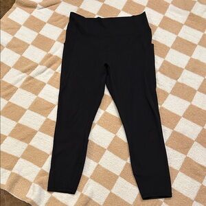 Fabletics Black High-Waisted Leggings
